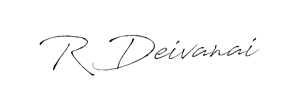 Make a beautiful signature design for name R Deivanai. Use this online signature maker to create a handwritten signature for free. R Deivanai signature style 6 images and pictures png