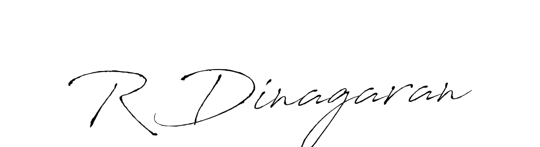 How to make R Dinagaran name signature. Use Antro_Vectra style for creating short signs online. This is the latest handwritten sign. R Dinagaran signature style 6 images and pictures png