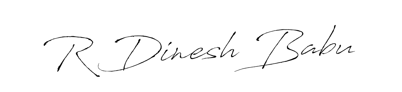 Make a short R Dinesh Babu signature style. Manage your documents anywhere anytime using Antro_Vectra. Create and add eSignatures, submit forms, share and send files easily. R Dinesh Babu signature style 6 images and pictures png