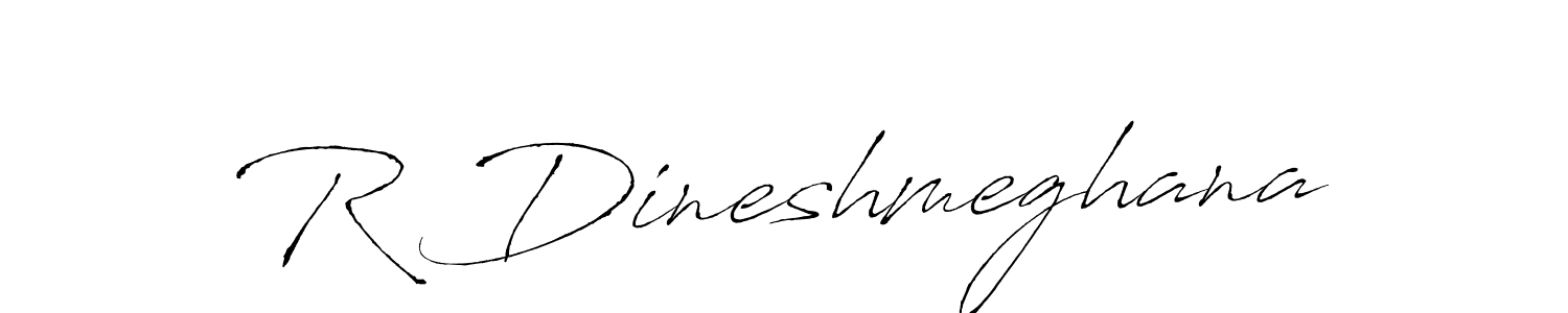 Also You can easily find your signature by using the search form. We will create R Dineshmeghana name handwritten signature images for you free of cost using Antro_Vectra sign style. R Dineshmeghana signature style 6 images and pictures png