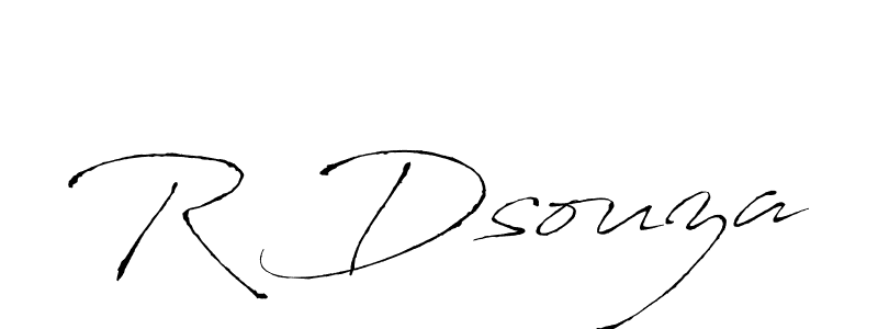 if you are searching for the best signature style for your name R Dsouza. so please give up your signature search. here we have designed multiple signature styles  using Antro_Vectra. R Dsouza signature style 6 images and pictures png