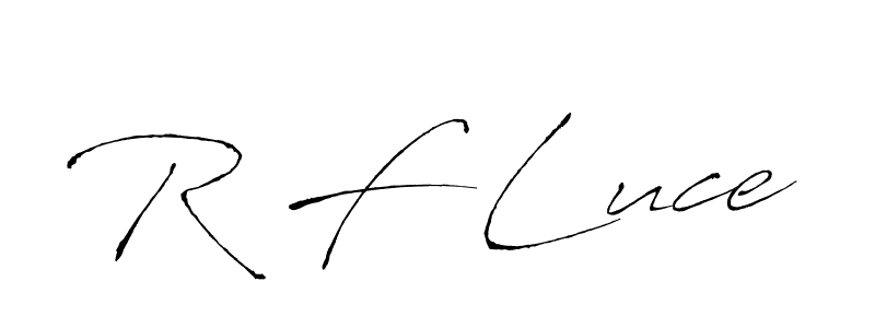 It looks lik you need a new signature style for name R F Luce. Design unique handwritten (Antro_Vectra) signature with our free signature maker in just a few clicks. R F Luce signature style 6 images and pictures png