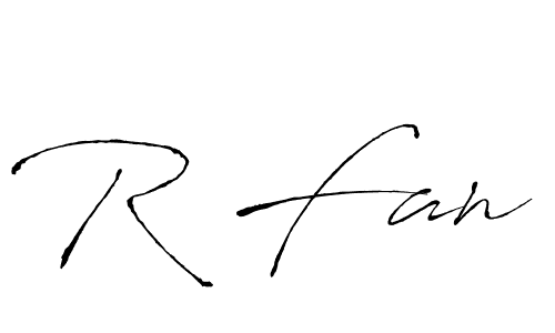 Similarly Antro_Vectra is the best handwritten signature design. Signature creator online .You can use it as an online autograph creator for name R Fan. R Fan signature style 6 images and pictures png