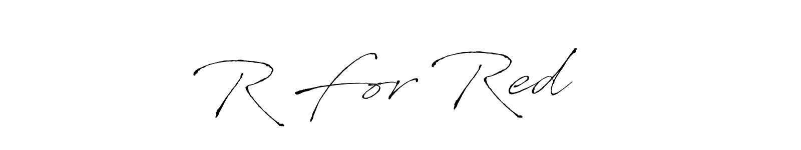 How to make R For Red ♥️ name signature. Use Antro_Vectra style for creating short signs online. This is the latest handwritten sign. R For Red ♥️ signature style 6 images and pictures png