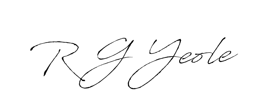 Make a beautiful signature design for name R G Yeole. Use this online signature maker to create a handwritten signature for free. R G Yeole signature style 6 images and pictures png