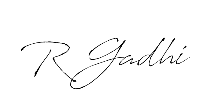 Best and Professional Signature Style for R Gadhi. Antro_Vectra Best Signature Style Collection. R Gadhi signature style 6 images and pictures png