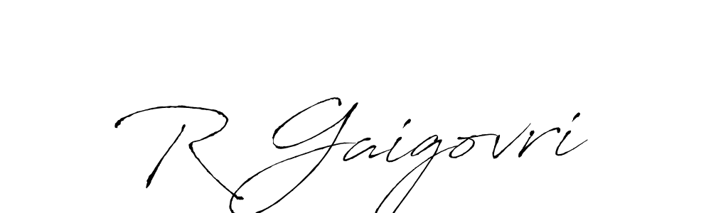 Once you've used our free online signature maker to create your best signature Antro_Vectra style, it's time to enjoy all of the benefits that R Gaigovri name signing documents. R Gaigovri signature style 6 images and pictures png