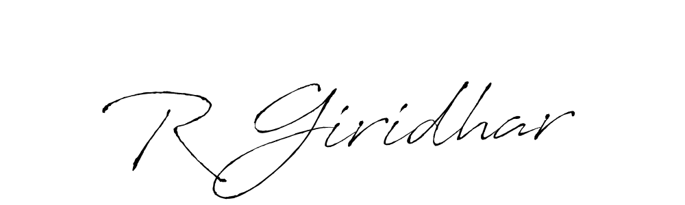 Best and Professional Signature Style for R Giridhar. Antro_Vectra Best Signature Style Collection. R Giridhar signature style 6 images and pictures png