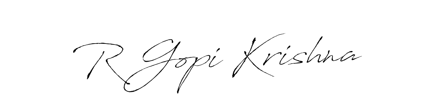 How to Draw R Gopi Krishna signature style? Antro_Vectra is a latest design signature styles for name R Gopi Krishna. R Gopi Krishna signature style 6 images and pictures png