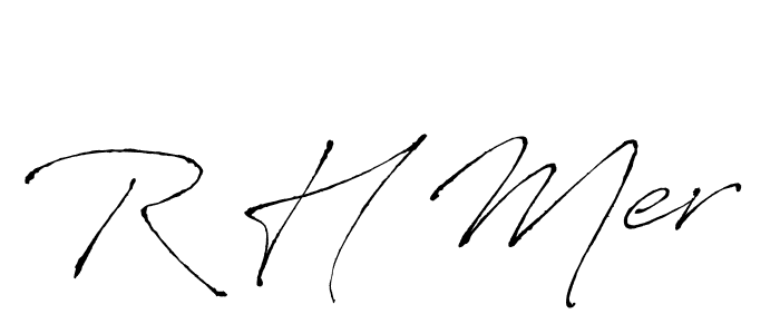 Best and Professional Signature Style for R H Mer. Antro_Vectra Best Signature Style Collection. R H Mer signature style 6 images and pictures png