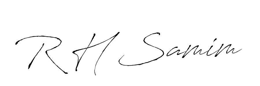 You can use this online signature creator to create a handwritten signature for the name R H Samim. This is the best online autograph maker. R H Samim signature style 6 images and pictures png