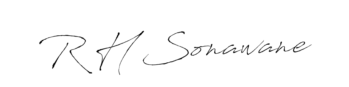 Here are the top 10 professional signature styles for the name R H Sonawane. These are the best autograph styles you can use for your name. R H Sonawane signature style 6 images and pictures png