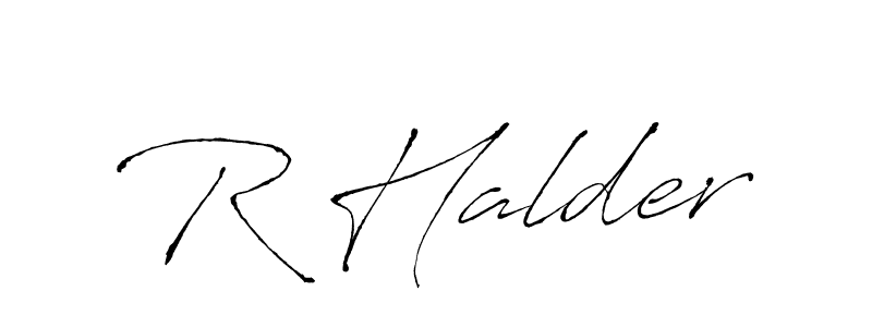 Also we have R Halder name is the best signature style. Create professional handwritten signature collection using Antro_Vectra autograph style. R Halder signature style 6 images and pictures png