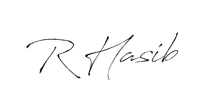 This is the best signature style for the R Hasib name. Also you like these signature font (Antro_Vectra). Mix name signature. R Hasib signature style 6 images and pictures png