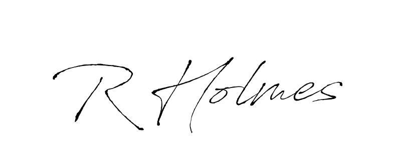 Make a beautiful signature design for name R Holmes. Use this online signature maker to create a handwritten signature for free. R Holmes signature style 6 images and pictures png