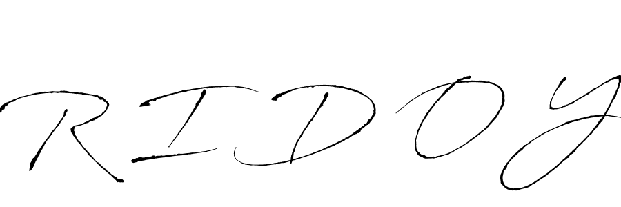 Also we have R I D O Y name is the best signature style. Create professional handwritten signature collection using Antro_Vectra autograph style. R I D O Y signature style 6 images and pictures png
