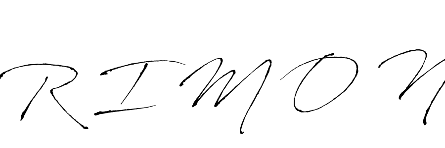 How to Draw R I M O N signature style? Antro_Vectra is a latest design signature styles for name R I M O N. R I M O N signature style 6 images and pictures png