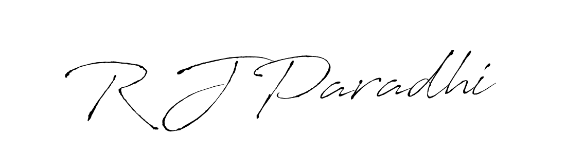 How to Draw R J Paradhi signature style? Antro_Vectra is a latest design signature styles for name R J Paradhi. R J Paradhi signature style 6 images and pictures png