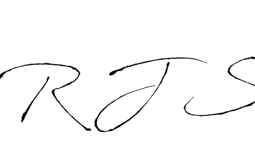 R J S stylish signature style. Best Handwritten Sign (Antro_Vectra) for my name. Handwritten Signature Collection Ideas for my name R J S. R J S signature style 6 images and pictures png
