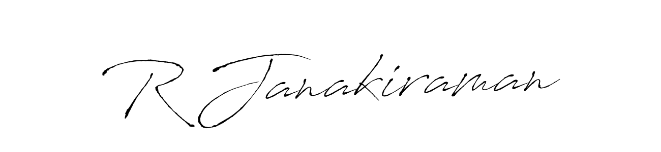 Also we have R Janakiraman name is the best signature style. Create professional handwritten signature collection using Antro_Vectra autograph style. R Janakiraman signature style 6 images and pictures png