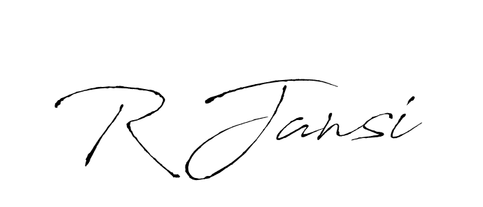 Once you've used our free online signature maker to create your best signature Antro_Vectra style, it's time to enjoy all of the benefits that R Jansi name signing documents. R Jansi signature style 6 images and pictures png