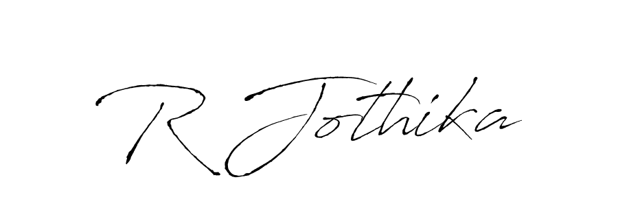 Also You can easily find your signature by using the search form. We will create R Jothika name handwritten signature images for you free of cost using Antro_Vectra sign style. R Jothika signature style 6 images and pictures png