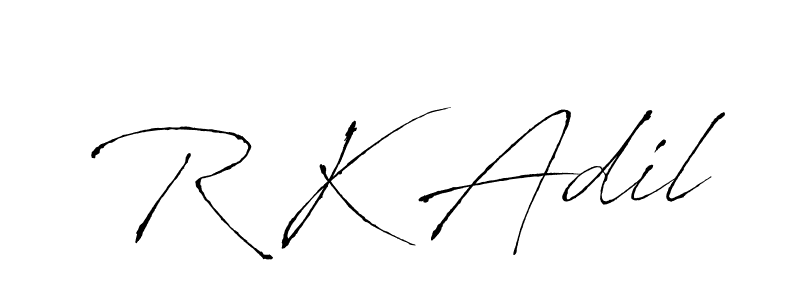 Best and Professional Signature Style for R K Adil. Antro_Vectra Best Signature Style Collection. R K Adil signature style 6 images and pictures png