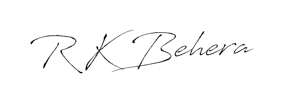 Similarly Antro_Vectra is the best handwritten signature design. Signature creator online .You can use it as an online autograph creator for name R K Behera. R K Behera signature style 6 images and pictures png