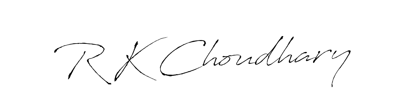 Also we have R K Choudhary name is the best signature style. Create professional handwritten signature collection using Antro_Vectra autograph style. R K Choudhary signature style 6 images and pictures png