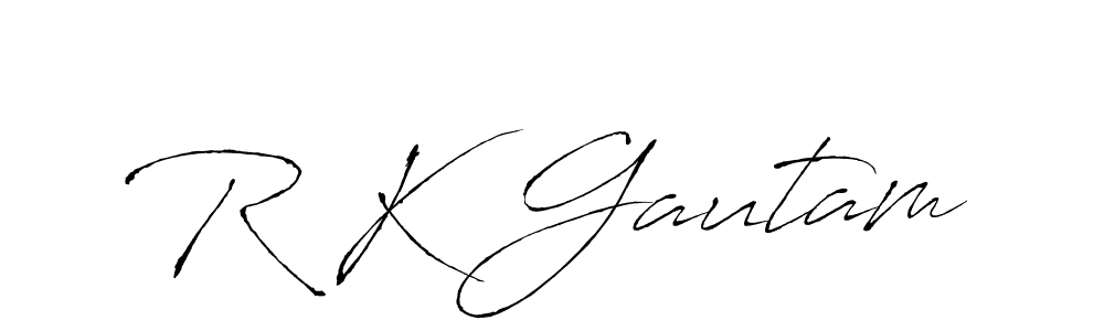 Make a beautiful signature design for name R K Gautam. Use this online signature maker to create a handwritten signature for free. R K Gautam signature style 6 images and pictures png