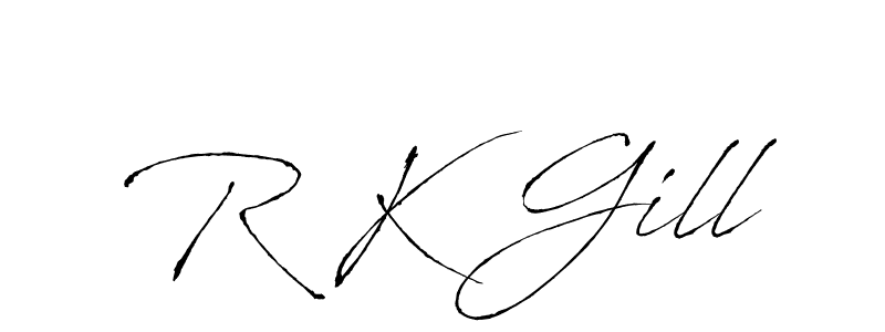 Once you've used our free online signature maker to create your best signature Antro_Vectra style, it's time to enjoy all of the benefits that R K Gill name signing documents. R K Gill signature style 6 images and pictures png