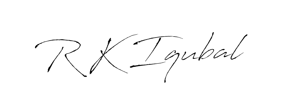 This is the best signature style for the R K Iqubal name. Also you like these signature font (Antro_Vectra). Mix name signature. R K Iqubal signature style 6 images and pictures png