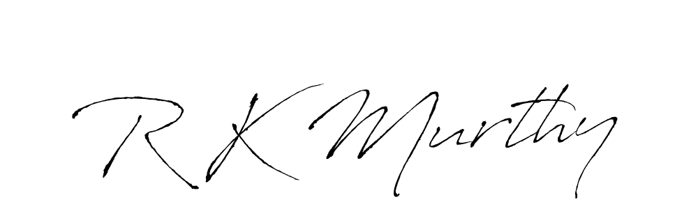 if you are searching for the best signature style for your name R K Murthy. so please give up your signature search. here we have designed multiple signature styles  using Antro_Vectra. R K Murthy signature style 6 images and pictures png