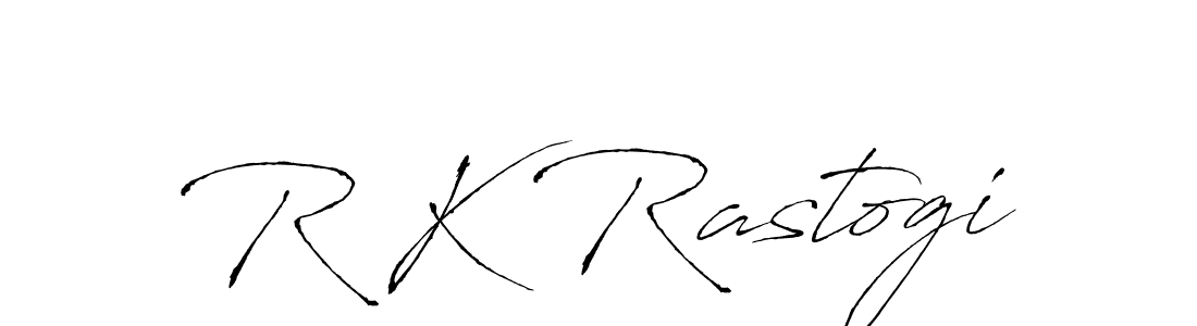 Design your own signature with our free online signature maker. With this signature software, you can create a handwritten (Antro_Vectra) signature for name R K Rastogi. R K Rastogi signature style 6 images and pictures png