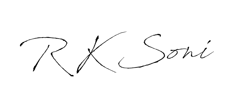 How to Draw R K Soni signature style? Antro_Vectra is a latest design signature styles for name R K Soni. R K Soni signature style 6 images and pictures png