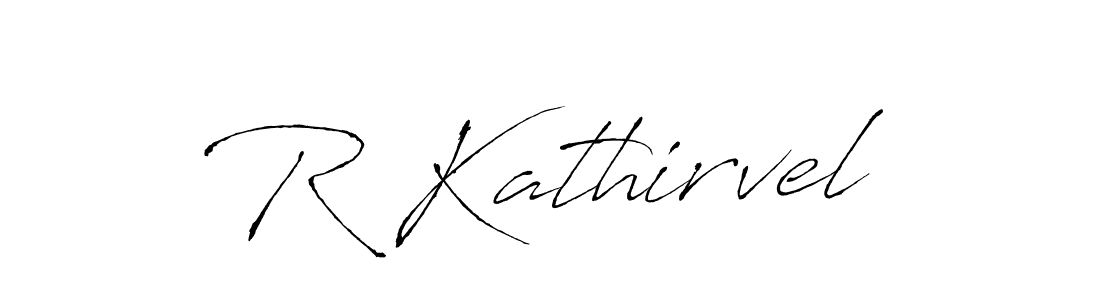 You should practise on your own different ways (Antro_Vectra) to write your name (R Kathirvel) in signature. don't let someone else do it for you. R Kathirvel signature style 6 images and pictures png