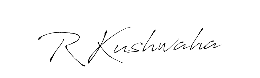 Similarly Antro_Vectra is the best handwritten signature design. Signature creator online .You can use it as an online autograph creator for name R Kushwaha. R Kushwaha signature style 6 images and pictures png