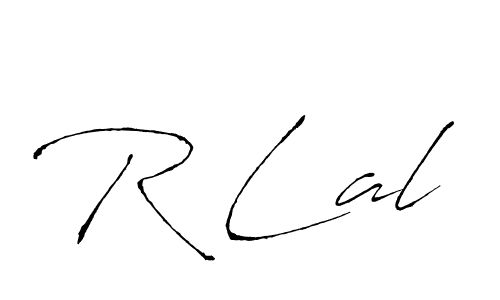 Similarly Antro_Vectra is the best handwritten signature design. Signature creator online .You can use it as an online autograph creator for name R Lal. R Lal signature style 6 images and pictures png