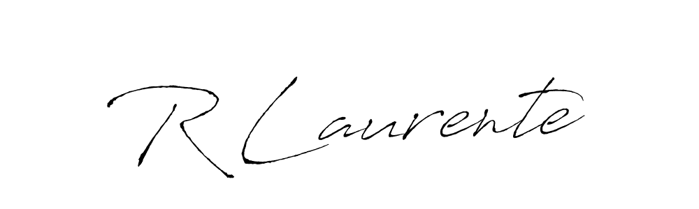 It looks lik you need a new signature style for name R Laurente. Design unique handwritten (Antro_Vectra) signature with our free signature maker in just a few clicks. R Laurente signature style 6 images and pictures png