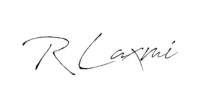 Make a beautiful signature design for name R Laxmi. Use this online signature maker to create a handwritten signature for free. R Laxmi signature style 6 images and pictures png