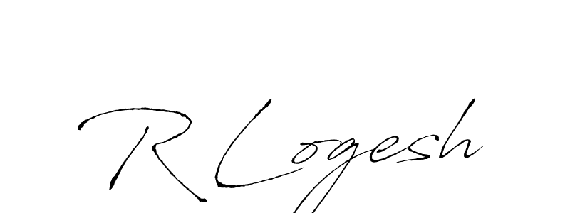 This is the best signature style for the R Logesh name. Also you like these signature font (Antro_Vectra). Mix name signature. R Logesh signature style 6 images and pictures png