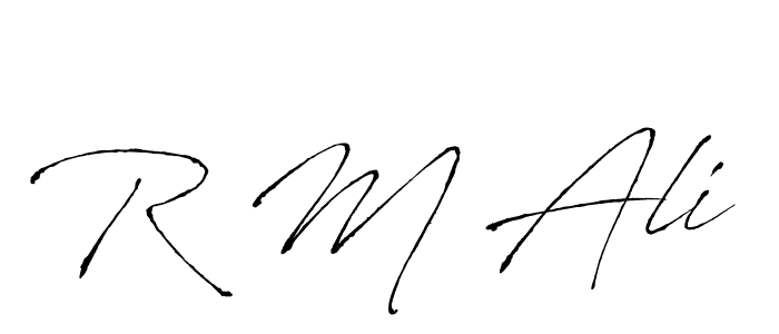 How to Draw R M Ali signature style? Antro_Vectra is a latest design signature styles for name R M Ali. R M Ali signature style 6 images and pictures png