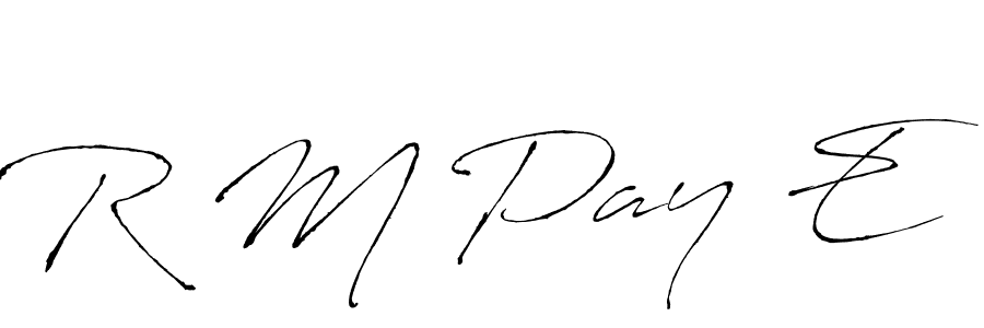 Also You can easily find your signature by using the search form. We will create R M Pay E name handwritten signature images for you free of cost using Antro_Vectra sign style. R M Pay E signature style 6 images and pictures png