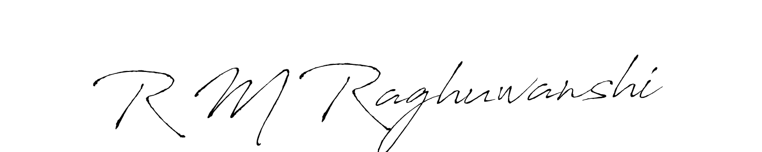 How to Draw R M Raghuwanshi signature style? Antro_Vectra is a latest design signature styles for name R M Raghuwanshi. R M Raghuwanshi signature style 6 images and pictures png