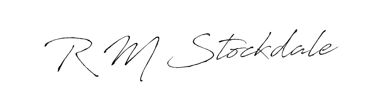 Once you've used our free online signature maker to create your best signature Antro_Vectra style, it's time to enjoy all of the benefits that R M Stockdale name signing documents. R M Stockdale signature style 6 images and pictures png