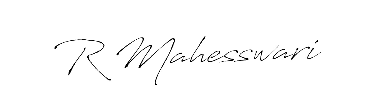How to make R Mahesswari signature? Antro_Vectra is a professional autograph style. Create handwritten signature for R Mahesswari name. R Mahesswari signature style 6 images and pictures png
