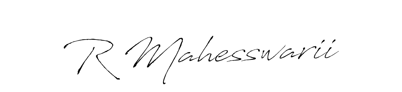 You should practise on your own different ways (Antro_Vectra) to write your name (R Mahesswarii) in signature. don't let someone else do it for you. R Mahesswarii signature style 6 images and pictures png