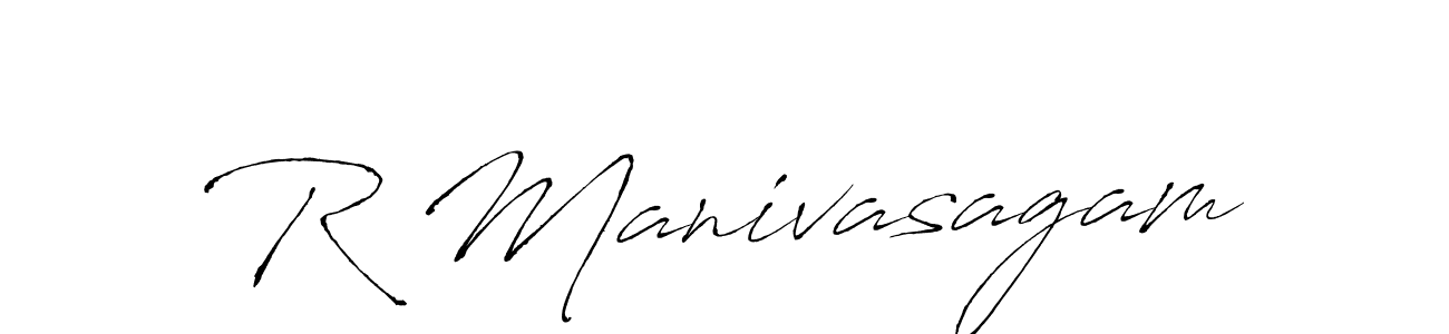 Similarly Antro_Vectra is the best handwritten signature design. Signature creator online .You can use it as an online autograph creator for name R Manivasagam. R Manivasagam signature style 6 images and pictures png