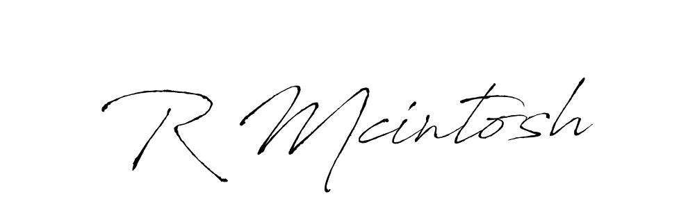 How to make R Mcintosh signature? Antro_Vectra is a professional autograph style. Create handwritten signature for R Mcintosh name. R Mcintosh signature style 6 images and pictures png