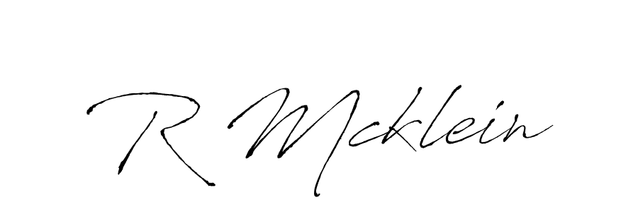 Similarly Antro_Vectra is the best handwritten signature design. Signature creator online .You can use it as an online autograph creator for name R Mcklein. R Mcklein signature style 6 images and pictures png